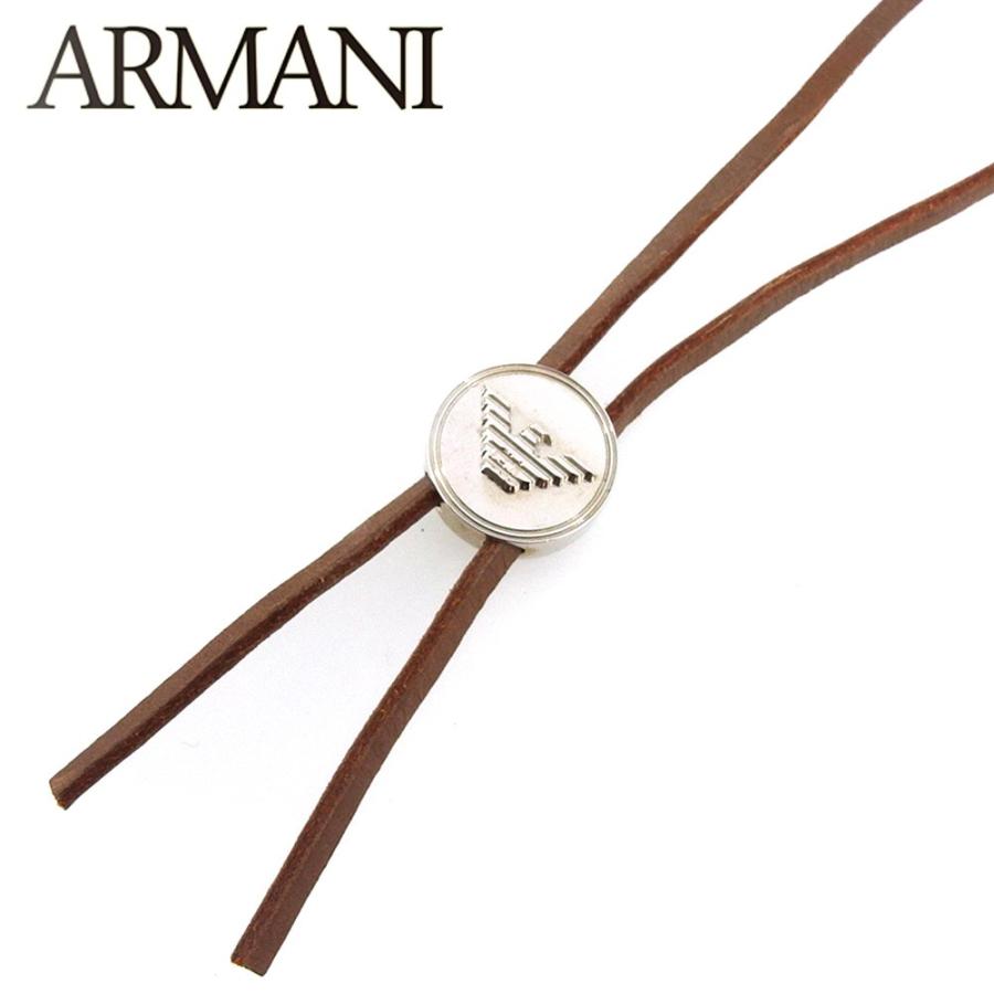 EMPORIO ARMANI - 【土日ひと休みSALE★30％OFF】エン急性灰白髄炎 アルマーニ 同盟罷工一回り 引きつける レディース メンズ 鷲見澄ます しろがね色 赤銅色 中古 ストラップ-楽器、手芸、コレクション-ギター、ベース用アクセサリー