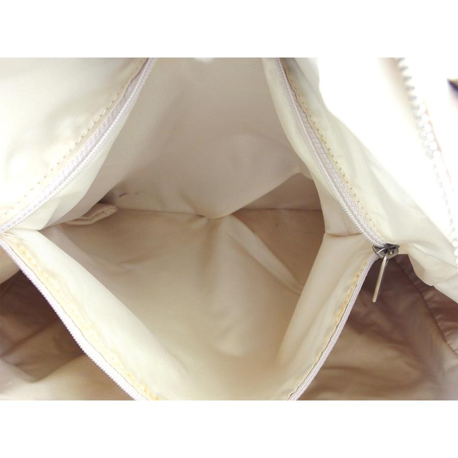 【GWタイムSALE★30％OFF】シャネル トートバッグ ショルダーバッグ レディース トートGM ニュートラベルライン ベージュ シルバー 中古_6