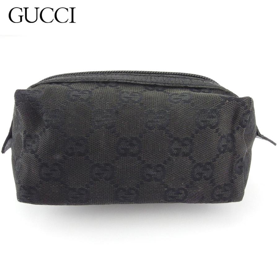 GUCCI 黒 ポーチ-