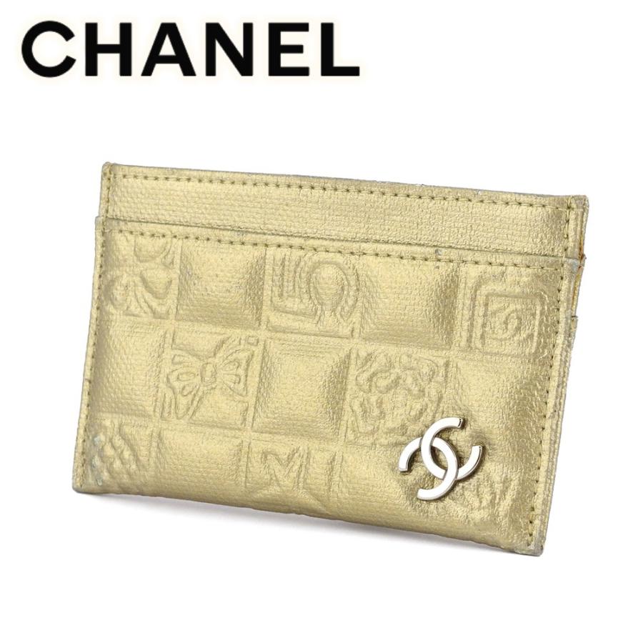 CHANEL シャネル カードケース パスケース レディース オールド 