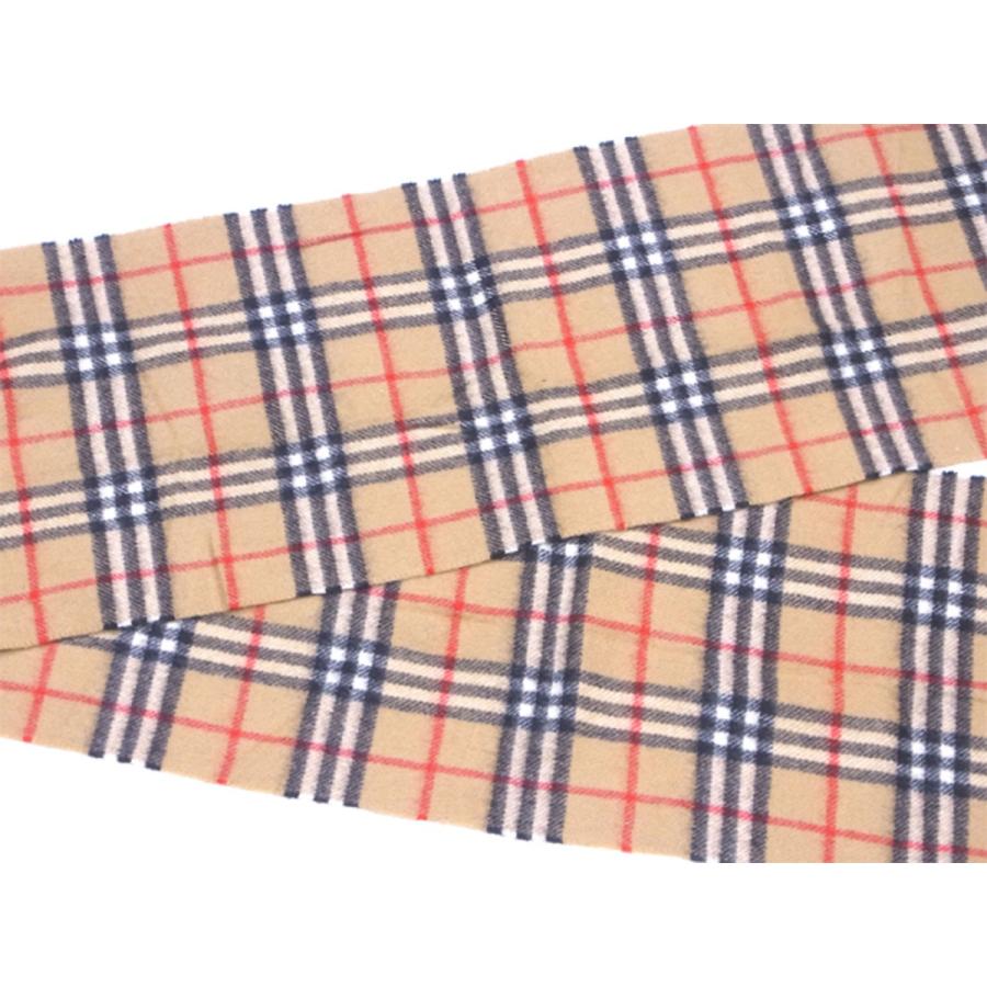 最新モデルが入荷 5 オフ バーバリー マフラー フリンジ付き レディース メンズ チェック Burberry 中古 数量限定 Www Fashionemall Com