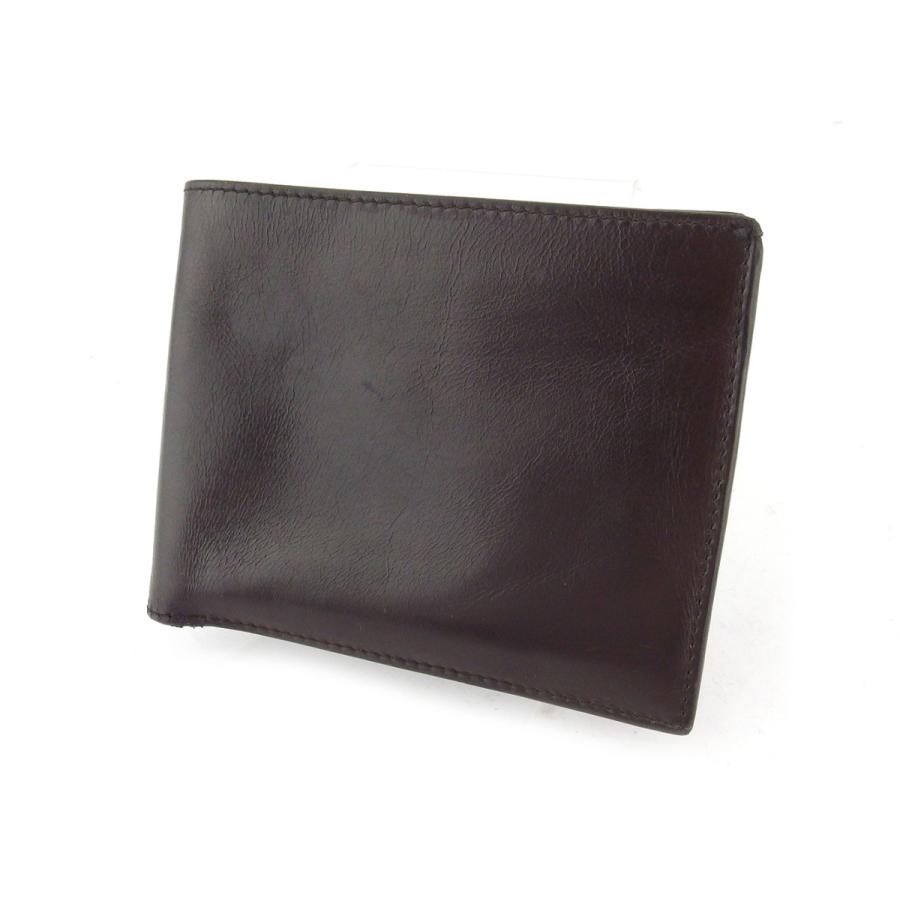 【GWタイムSALE★30％OFF】プラダ 二つ折り 札入れ ミニ財布 レディース メンズ ブラウン 中古_1