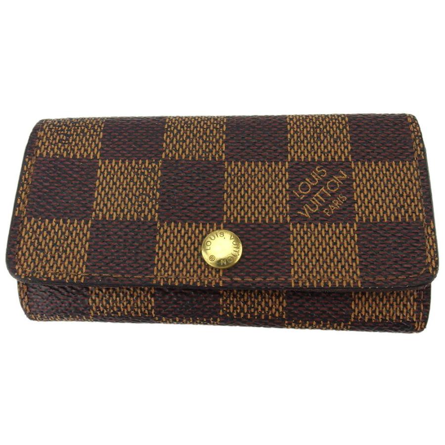 最終値下げ‼️ルイヴィトン　キーケース　4連　ダミエ　ブラウン LOUIS VUITTON（ルイ・ヴィトン） 【30％OFF☆SUMMER SALE】ルイ