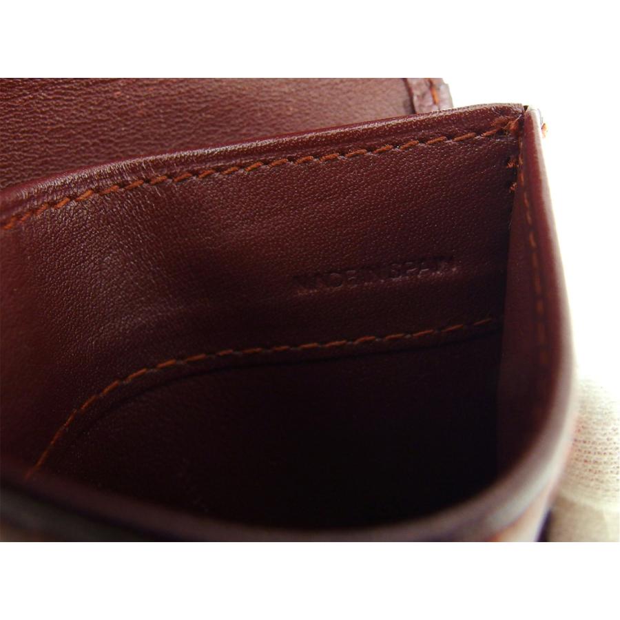 【週末タイムSALE★30％OFF】カルティエ コインケース 小銭入れ レディース メンズ マストライン ボルドー ゴールド 中古_8