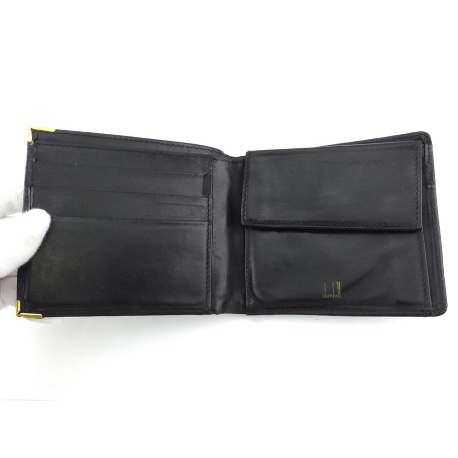 dunhill（ダンヒル） 【30％OFFクーポン】ダンヒル 二つ折り 財布 ミニ
