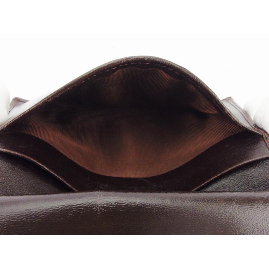 【週末タイムSALE★30％OFF】フェンディ がま口 財布 二つ折り ミニ財布 レディース メンズ ズッカ ブラウン ブラック ベージュ シルバー 中古_7