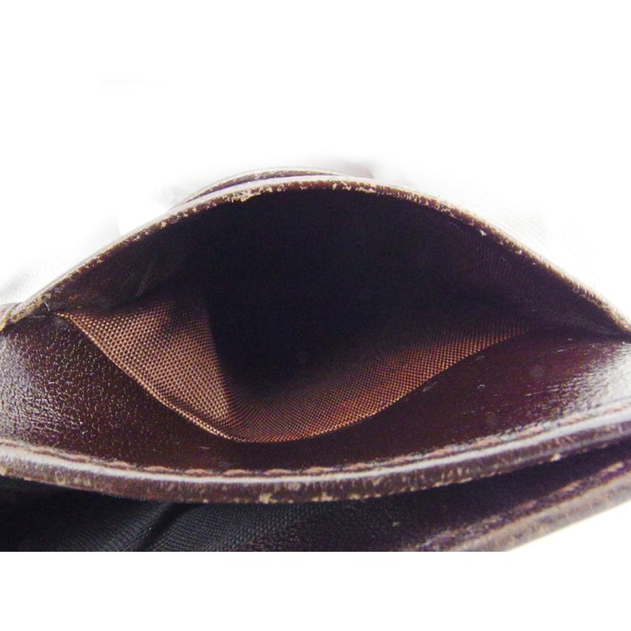 【週末タイムSALE★30％OFF】フェンディ がま口 財布 二つ折り ミニ財布 レディース メンズ ズッカ ブラウン ブラック ベージュ シルバー 中古_8