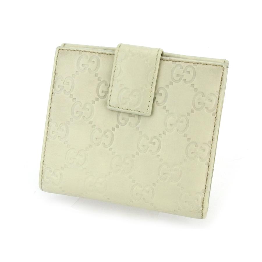 GUCCI Wホック 二つ折り財布 GUCCI（グッチ） 【週末タイムSALE☆30％OFF】グッチ Wホック 財布 二