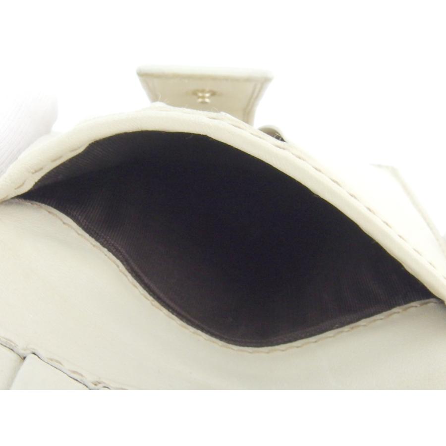 【GWタイムSALE★30％OFF】グッチ Wホック 財布 二つ折り ミニ財布 レディース メンズ グッチシマ ベージュ ゴールド系 中古_7