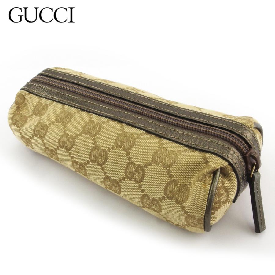 グッチ ペンケース グッチペンケース レディース メンズ ポーチ 化粧品ポーチ GUCCI 中古 T18836 :T18836:ブランドデポTOKYO  - 通販 - Yahoo!ショッピング