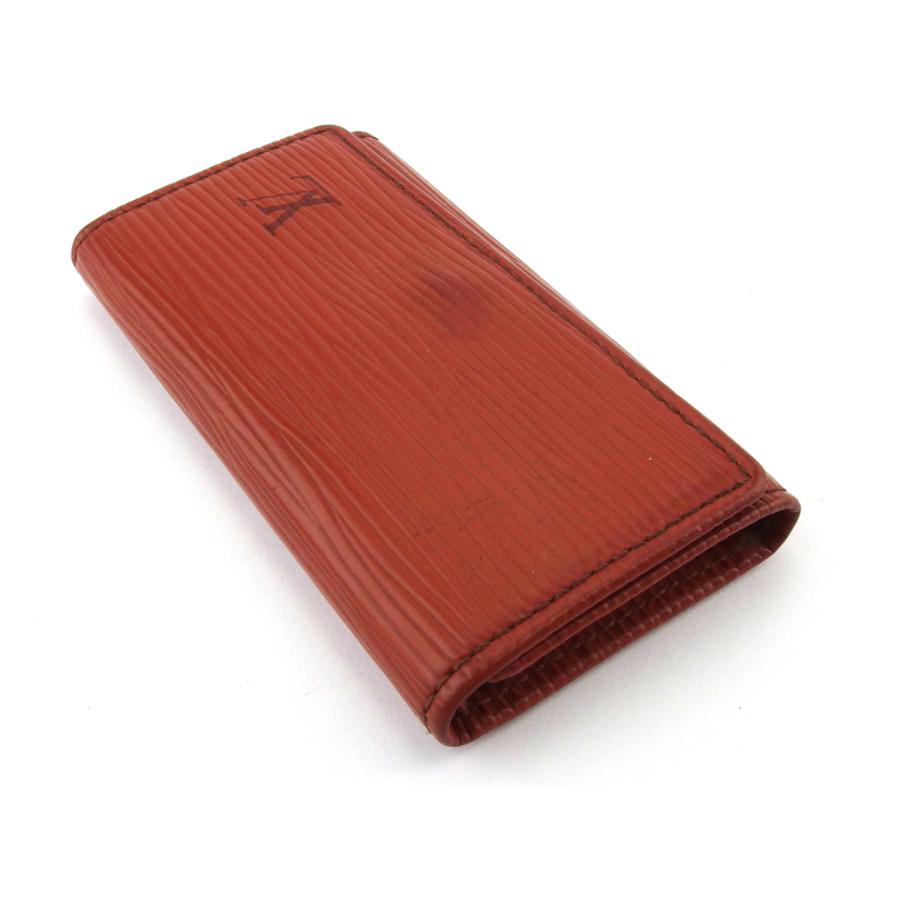【週末タイムSALE★30％OFF】ルイ ヴィトン キーケース 4連キーケース レディース メンズ ミュルティクレ4 エピ ブラウン ゴールド 中古_2