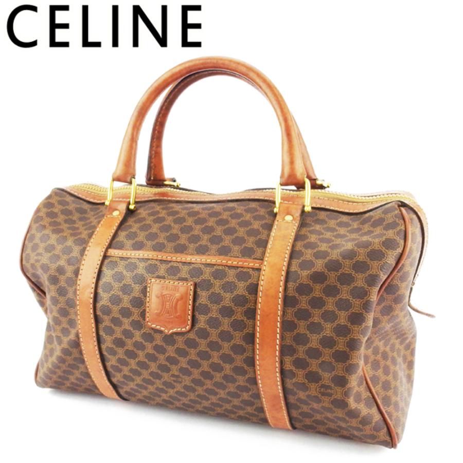 50 Off セリーヌ ボストンバッグ ハンドバッグ レディース メンズ マカダム Celine 中古 超人気 Lespakigali Com