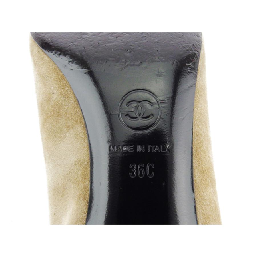 シャネル パンプス シューズ 靴 レディース ♯36C ココマーク バイ 