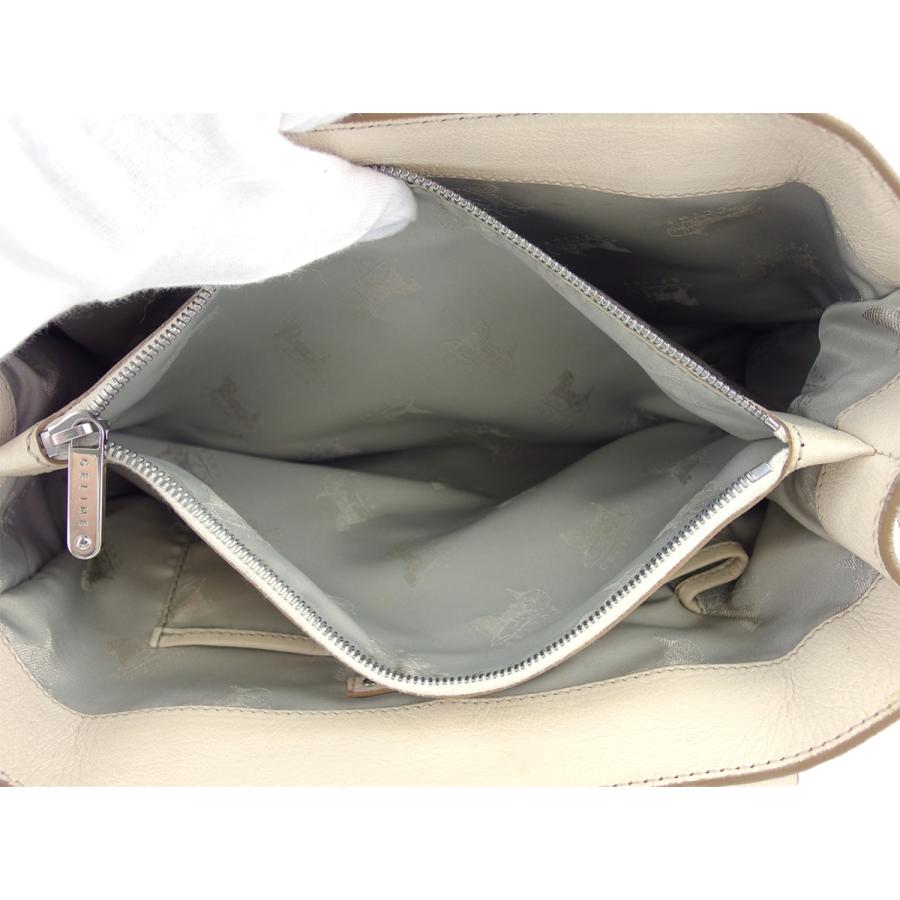 【BIGお買い物ラリー★30%OFFセール中】セリーヌ CELINE トートバッグブギーバッグ ベージュ シルバー レディース 中古 CELINE（セリーヌ） 【年末ラストセール☆30%OFF】セリーヌ トート
