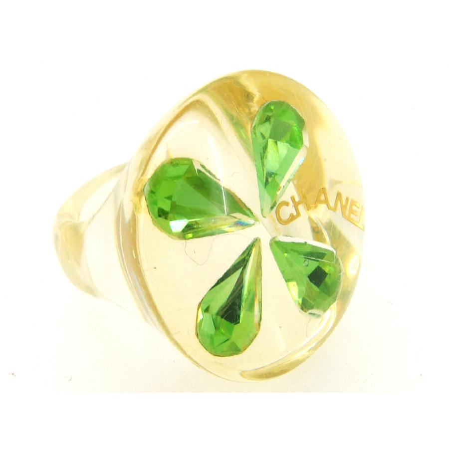 値下げ中 CHANEL 指輪　美品　クローバー　13号 楽天市場】【動画有 13号】シャネル CHANEL クローバー リング 指輪