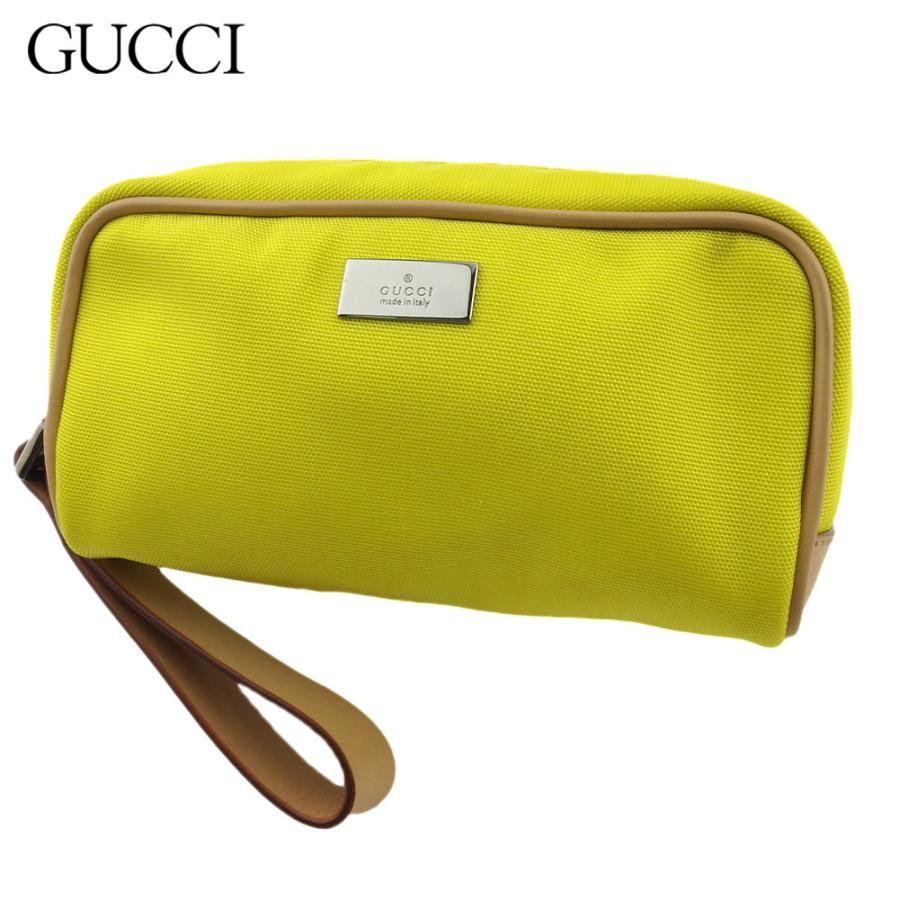ラスト1点 グッチ ポーチ メンズ 化粧ポーチ レディース メンズ ロゴプレート T Gucci ブランドデポ