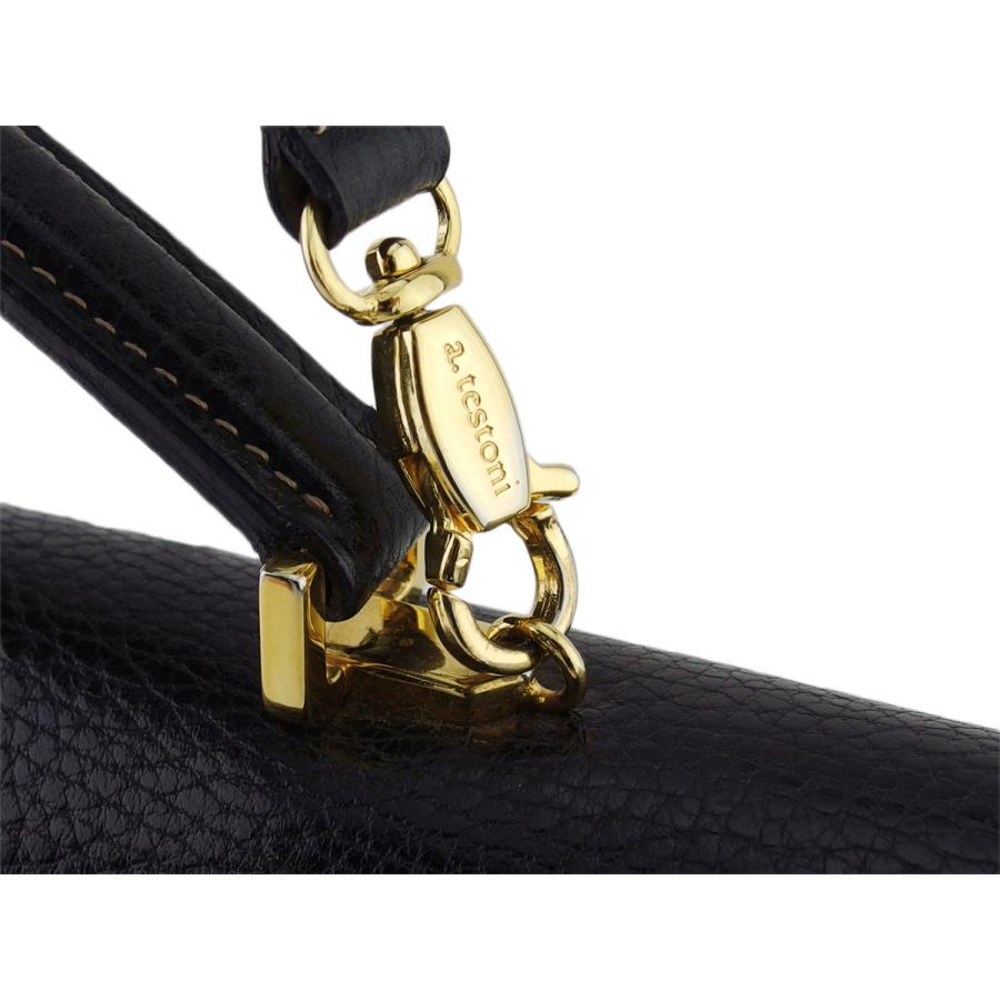 a.testoni 2WAY レザー ビジネスバッグ バーガンディ ボルドー 楽天