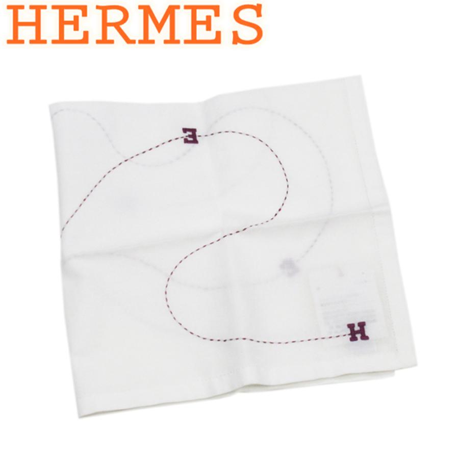 ラスト1点 エルメス ハンカチ レディース メンズ 刺繍 Hermes 中古 T ブランドデポtokyo 通販 Yahoo ショッピング