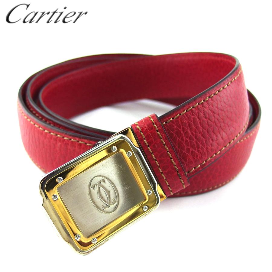 Cartier カルティエ ベルト トップ式バックル レディース メンズ Cartier カルティエ ベルト トップ式バックル レディース メンズ