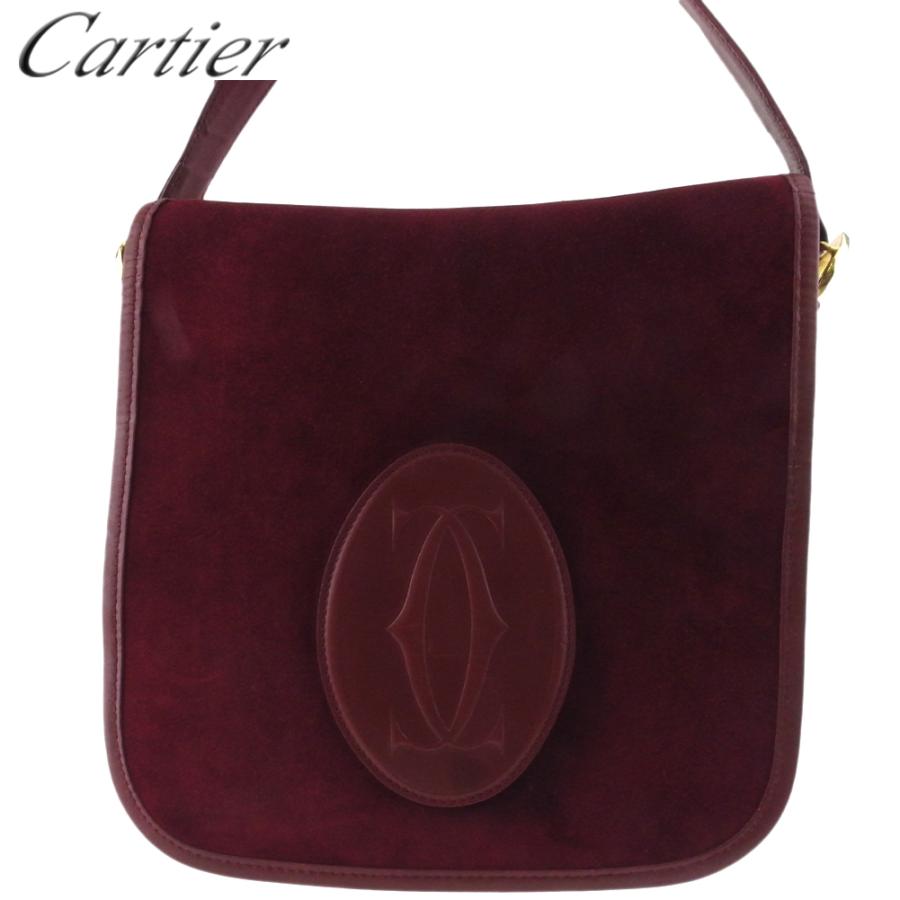 カルティエ ショルダーバッグ 斜めがけショルダー バッグ レディース メンズ マストライン ボルドー ゴールド 中古 T ブランドデポtokyo 通販 Yahoo ショッピング