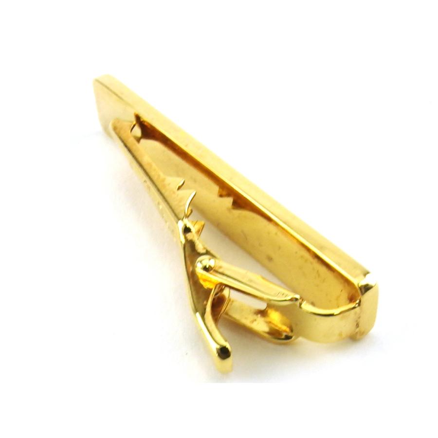 ディオール タイピン ネクタイピン メンズ ワニロ式 ロゴ ゴールド