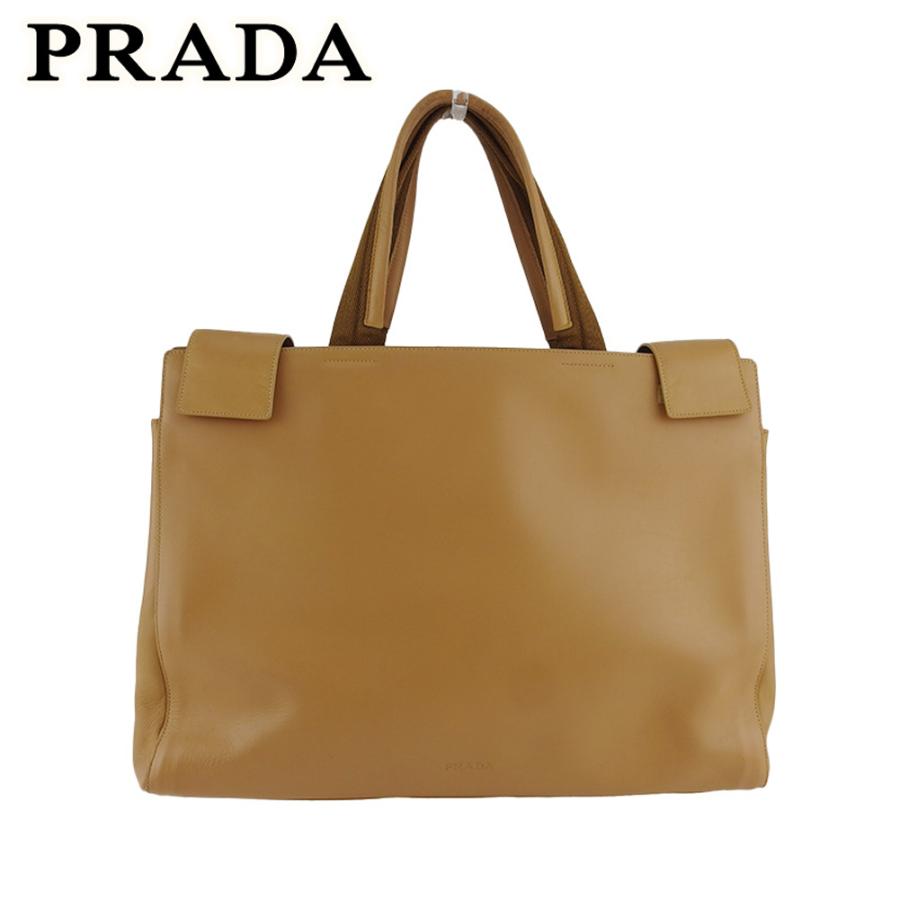 トートバッグ メンズ ハンドバッグ プラダ 中古 中古 トート ロゴ プラダ バッグ レディース T ブランドデポtokyo Prada