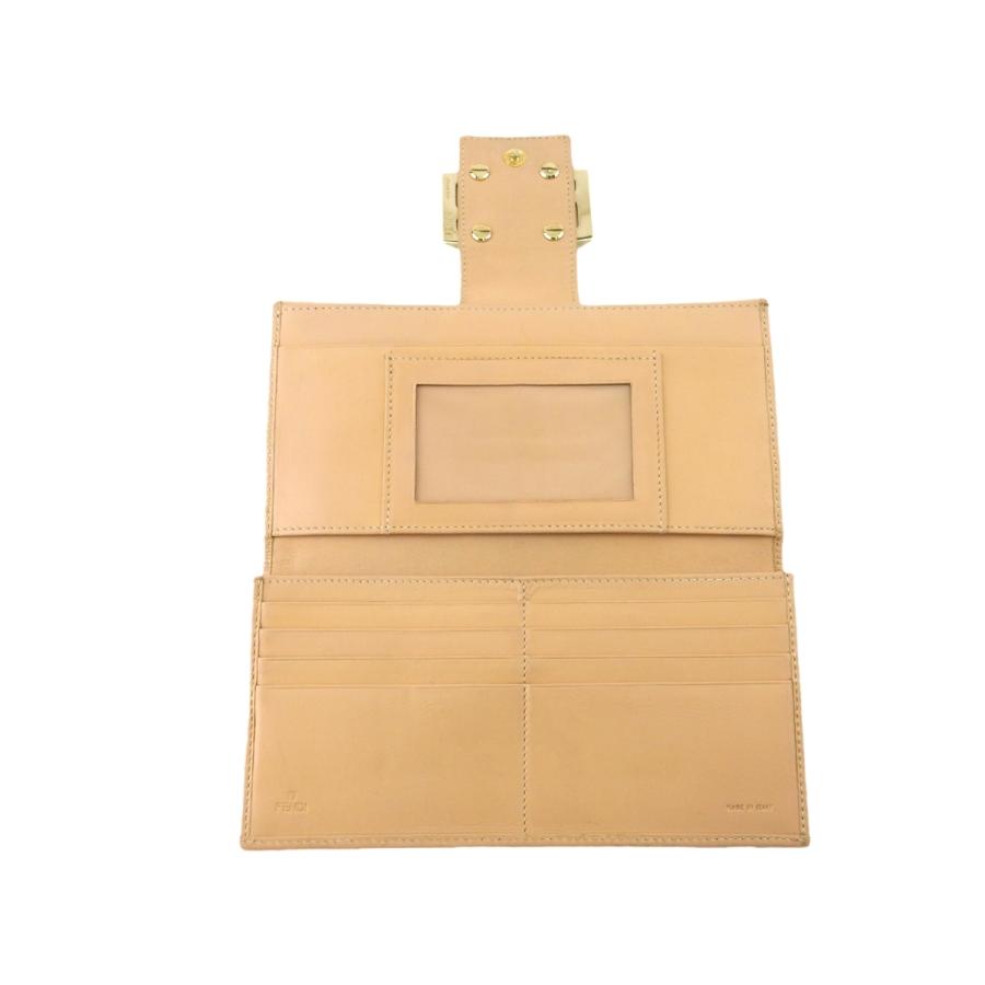FENDI フェンディ 長財布 Wホック 財布 レディース ズッキーノ FENDI フェンディ 長財布 Wホック 財布 レディース ズッキーノ