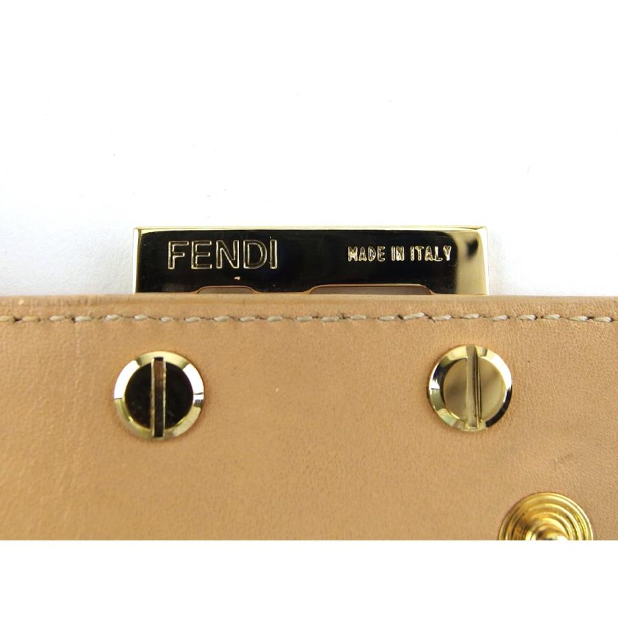 FENDI フェンディ 長財布 Wホック 財布 レディース ズッキーノ FENDI フェンディ 長財布 Wホック 財布 レディース ズッキーノ