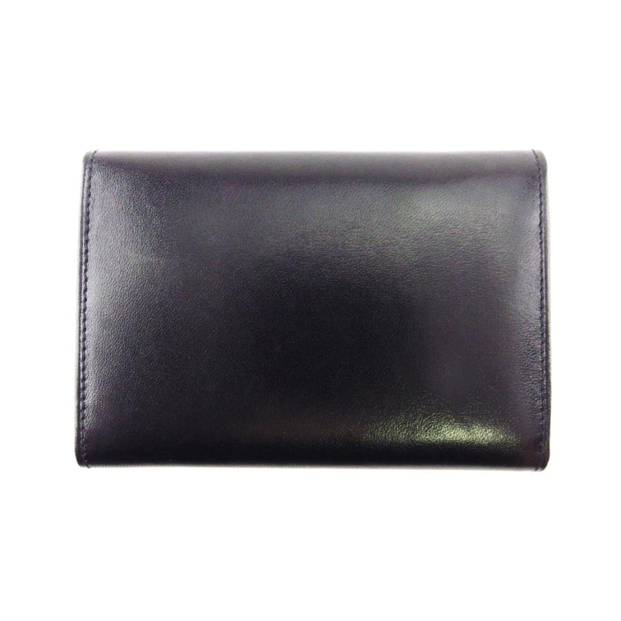 【週末タイムSALE★30％OFF】ダンヒル キーケース 6連キーケース メンズ ロングテールロゴ ブラック ゴールド 中古_1