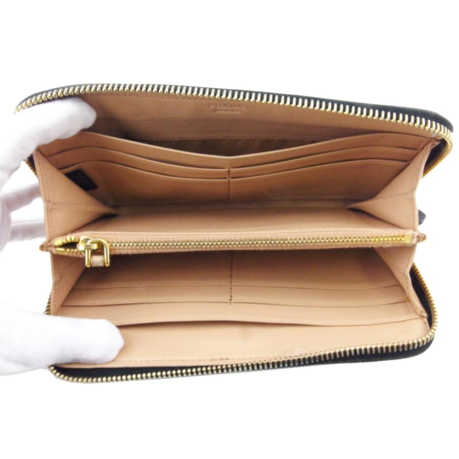 PRADA プラダ 長財布 ラウンドファスナー 財布 レディース ロゴ PRADA プラダ 長財布 ラウンドファスナー 財布 レディース ロゴ
