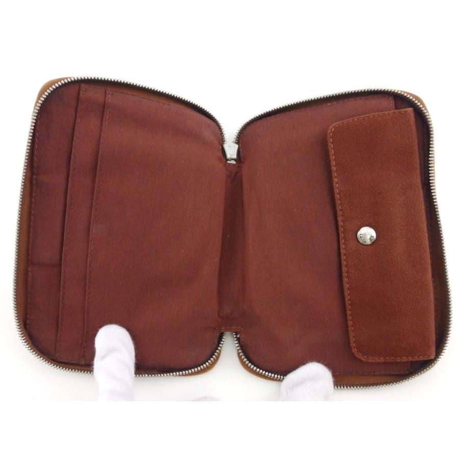 HERMES エルメス 二つ折り 財布 ラウンドファスナー レディース メンズ  