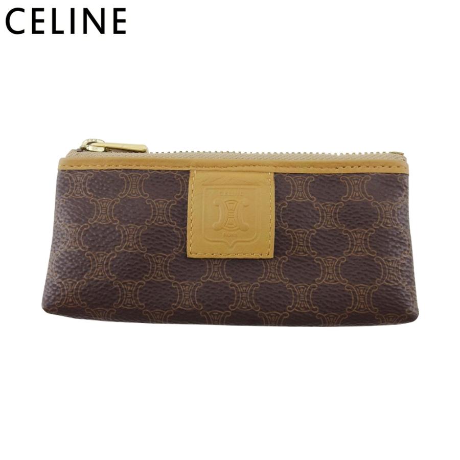 【30%OFFクーポン】セリーヌ コインケース キーケース レディース メンズ マカダム CELINE 中古 | CELINE