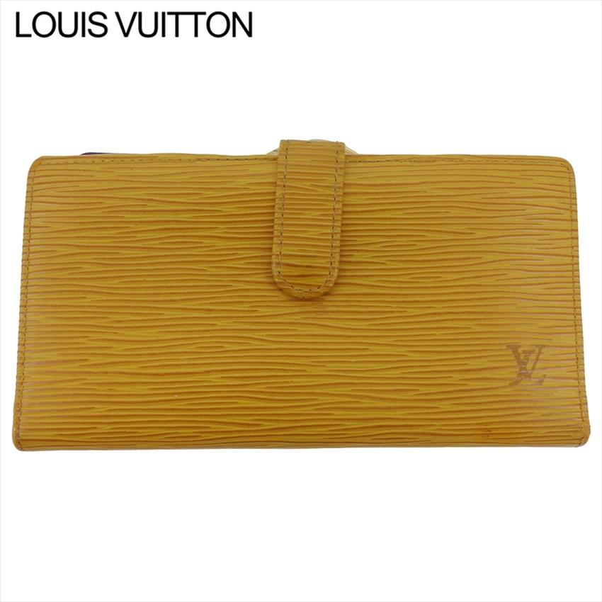 新品‼️ 大容量 ルイヴィトン エピ ガマ口 長財布 レディース