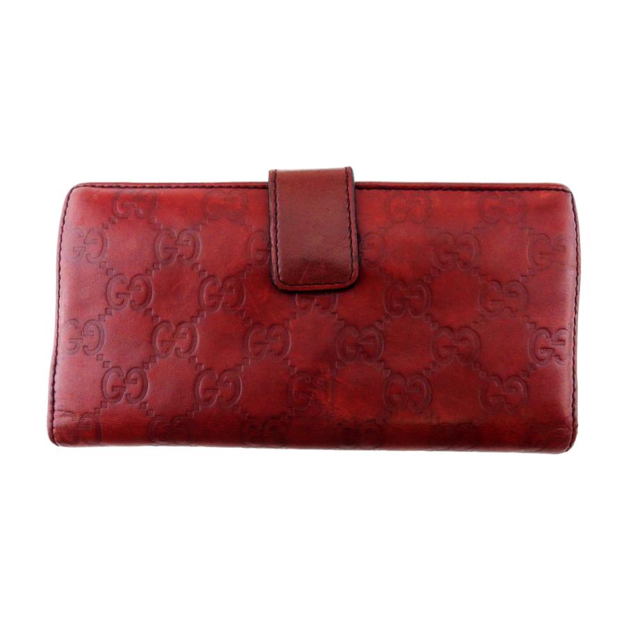 グッチシマ 【大幅割引☆30%OFF】グッチ 長財布 Wホック 財布