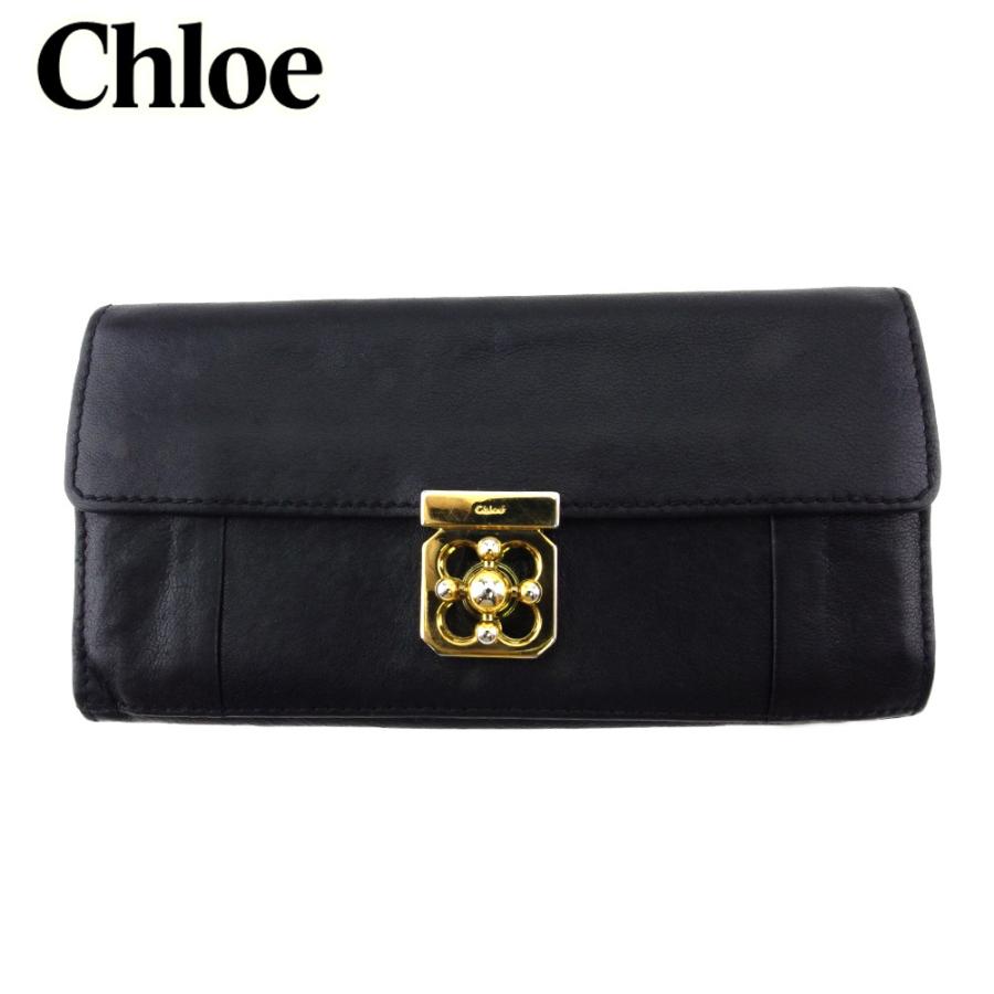 Chloe クロエ 長財布 ファスナー付き 財布 レディース エルシー 