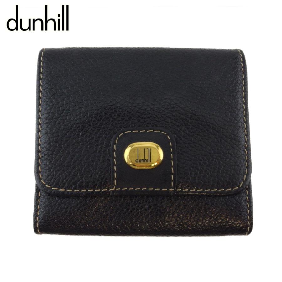 【未使用品】dunhill　ダンヒル コインケース レザー ロゴプレート　小銭 dunhill ダンヒル コインケース 小銭入れ メンズ ロゴプレート