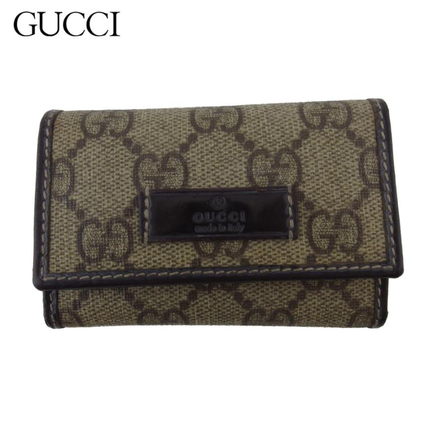 GUCCI　6連キーケース　GG柄 GUCCI（グッチ） GUCCI GG柄 6連 キーケース キーリング 鍵入れ キー