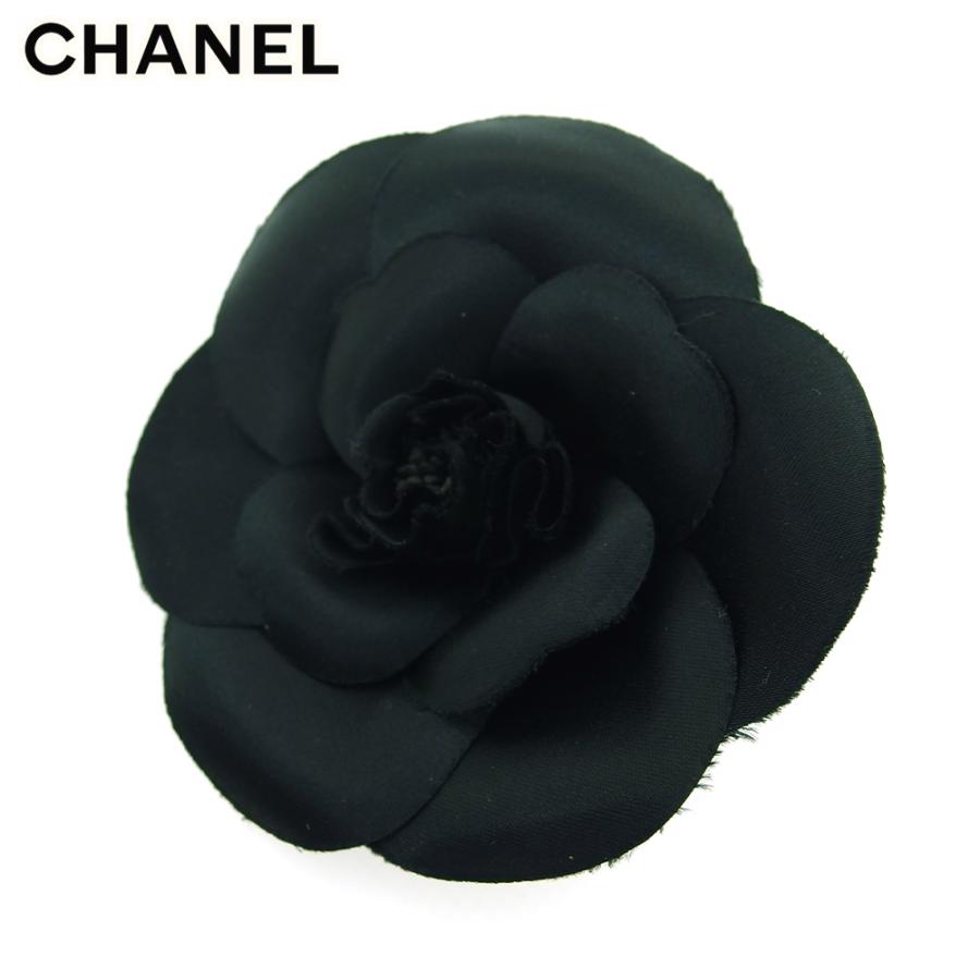 シャネル コサージュ ピンブローチ レディース フラワー 花 カメリア Chanel 中古 激安先着