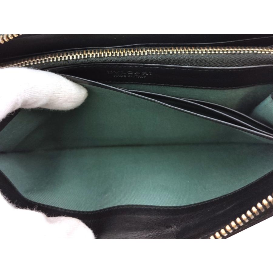 BVLGARI ブルガリ 長財布 ラウンドファスナー 財布 レディース メンズ 