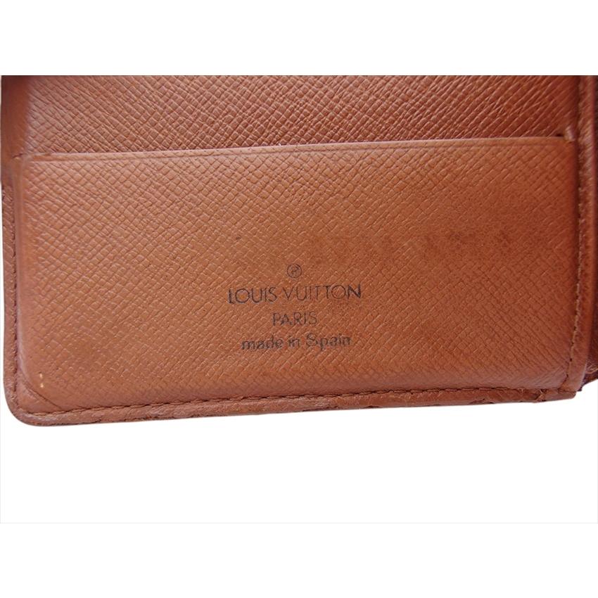 極美品　ルイヴィトン　ポルトビエカルトクレディモネ　モノグラム　二折財布　財布 ルイヴィトンポルトビエ カルトクレディモネ 旧型 14145 ユニ