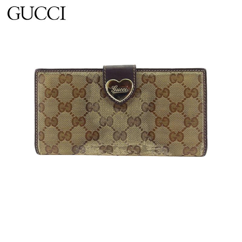 GUCCI（グッチ） 【30%OFFクーポン】グッチ 長財布 Wホック 財布