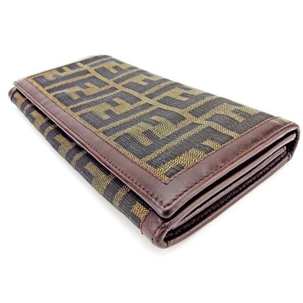 フェンディ　長財布 楽天市場】【財布】FENDI フェンディ ズッカ柄 ラウンドファスナー 長