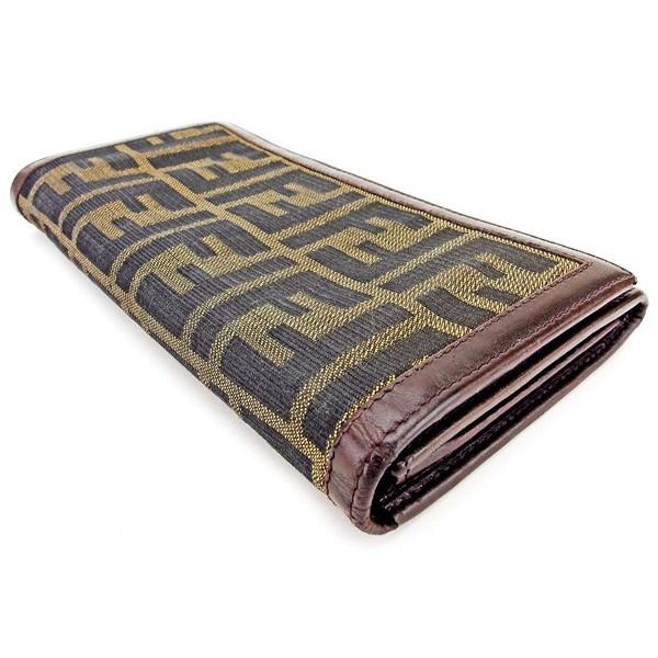 フェンディ 長財布 ズッカ FENDI（フェンディ） 長財布 財布 ファスナー付き長財布 レディース