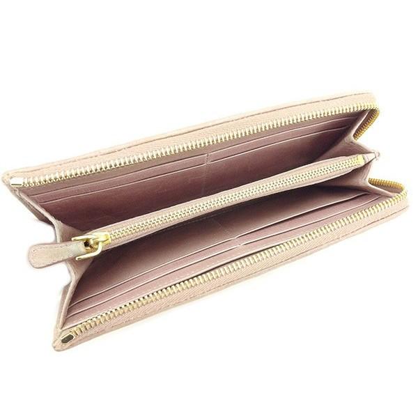 ミュウミュウ 長財布 財布 ファスナー付き長財布 レディース