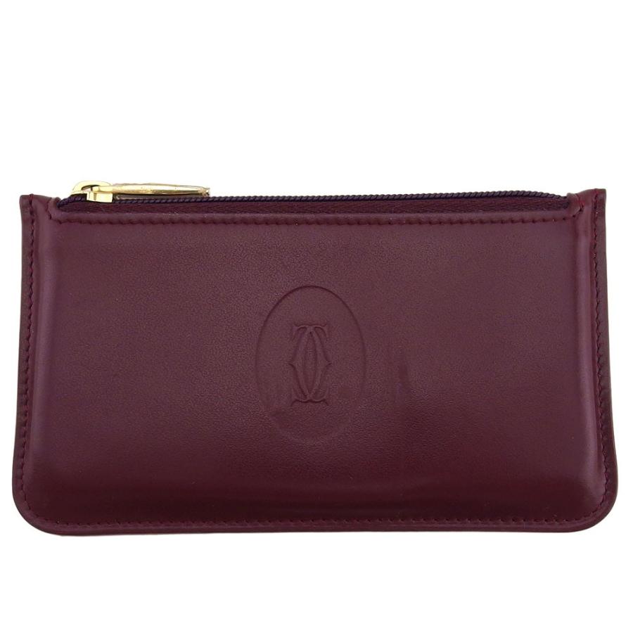【未使用】 カルティエ キーケース マストライン ボルドー Cartier（カルティエ） 【ウィンターSALE☆30%OFF】カルティエ キー