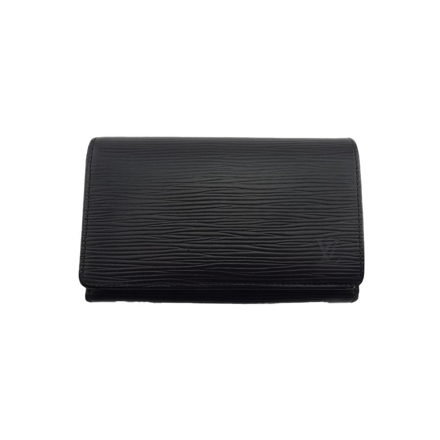 【BIGお買い物ラリー★30%OFFセール中】ルイ・ヴィトン LOUIS VUITTON 長財布エピ ポルトモネビエトレゾール ブラック レディース 中古 LOUIS VUITTON（ルイ・ヴィトン） 【年末ラストセール☆30%OFF】ルイ