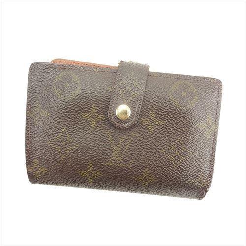 ルイ ヴィトン がま口 財布 二つ折り レディース ポルトモネビエ  