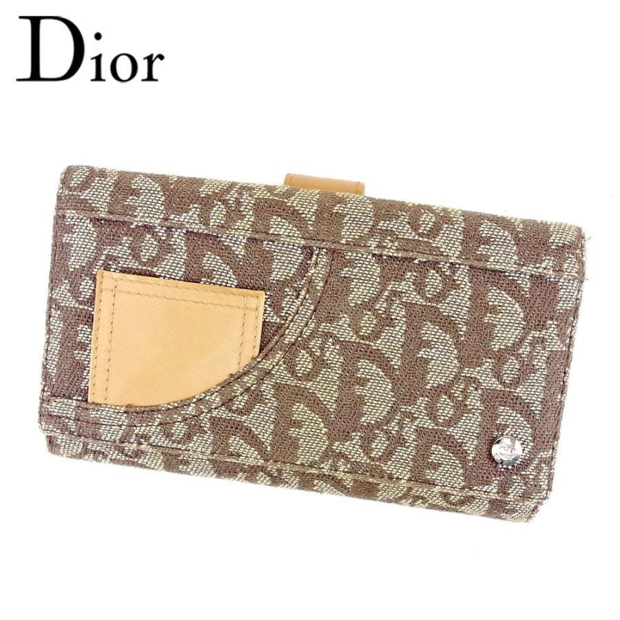 ディオール Wホック 財布 二つ折り 財布 レディース トロッター  