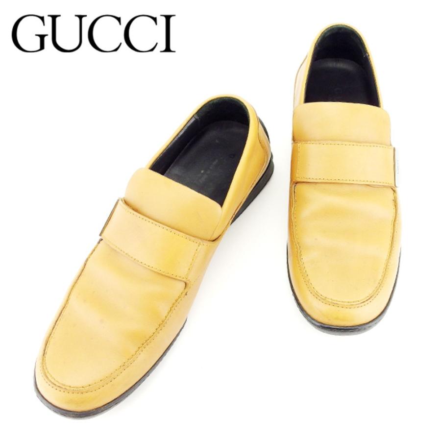 史上最も激安 シューズ スリッポン グッチ メンズ レディース グッチ スリッポン 靴 中古 ｇｕｃｃｉ 37サイズ シューズ