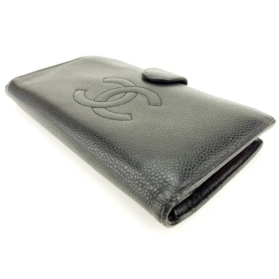 CHANEL シャネル 長財布 がま口 財布 レディース オールドシャネル  